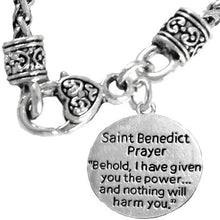 Saint Benedict Protective Charm, and Prayer, Protect Me from Harm, from Evil, from The Devil. Nickle, Lead Cadmium Free