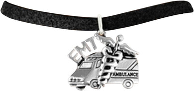 EMT, The Ambulance with EMT & Caduces Hypoallergenic, Safe-Nickel, Lead, and Cadmium Free
