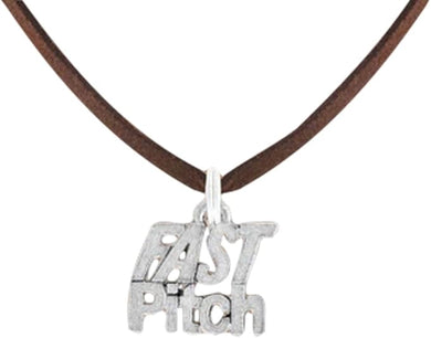 Fast Pitch Hypoallergenic Adjustable Necklace Nickle, Lead, and Cadmium Free