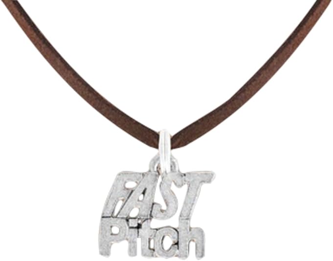 Fast Pitch Hypoallergenic Adjustable Necklace Nickle, Lead, and Cadmium Free