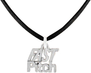 Fast Pitch Hypoallergenic Adjustable Necklace Nickle, Lead, and Cadmium Free