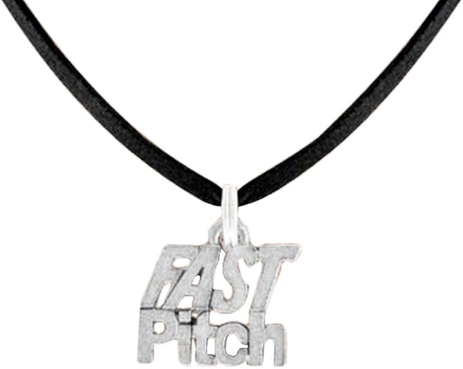 Fast Pitch Hypoallergenic Adjustable Necklace Nickle, Lead, and Cadmium Free