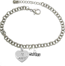 Te Amo Madre Adjustable Bracelet, Hypoallergenic, Safe-Nickel, Lead, Cadmium Free