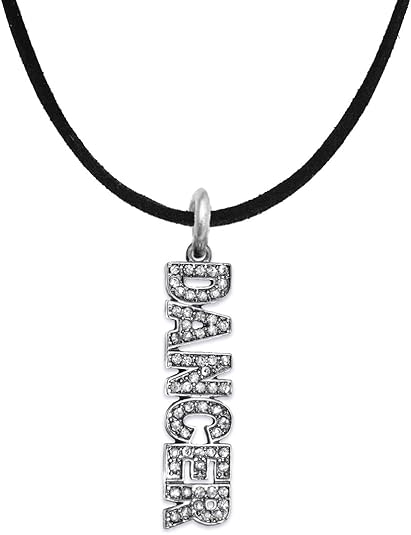Dancer Adjustable Hypoallergenic Safe Necklace. Nickel, Lead & Cadmium Free