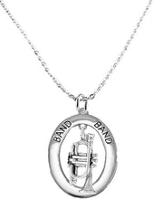 Band Trumpet Hypoallergenic Adjustable Necklace, Safe-Nickel, Lead Free