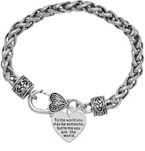 Message Jewelry, Mom Jewelry, Grandma Jewelry Bracelet, Hypoallergenic, Safe-Nickel, Lead, Free