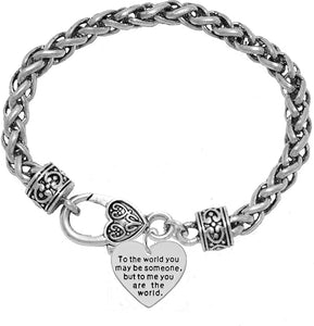 Message Jewelry, Mom Jewelry, Grandma Jewelry Bracelet, Hypoallergenic, Safe-Nickel, Lead, Free