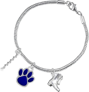The, Majorette Jewelry Blue Paw Hypoallergenic Adjustable, Safe-Nickel, Lead Free