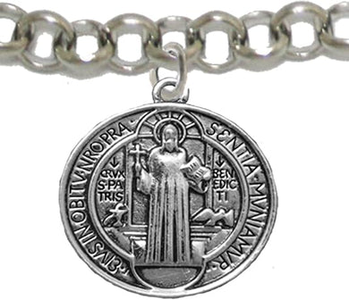 Saint Benedict Protect Me from Harm Prayer, from Evil, from The Devil. Nickle, Lead Cadmium Free