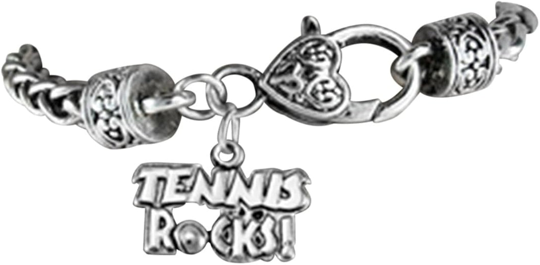 Great Gift Tennis Rocks, Hypoallergenic Bracelet, Safe-Nickel, Lead, and Cadmium Free!