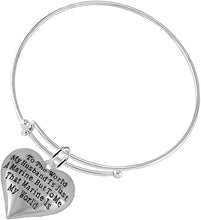 Marine Wife, My Husband is My World, Bracelet, Hypoallergenic, Safe- Nickel, Lead and Cadmium Free