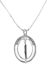 Orchestra-Band Flute Player Hypoallergenic Adjustable Necklace, Safe-Nickel, Lead Free