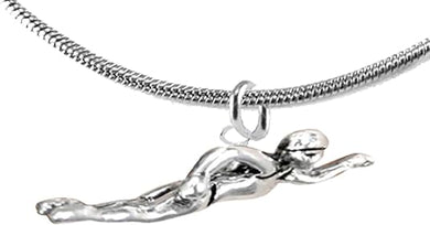Swimming Necklace Adjustable Hypoallergenic, Safe-Nickel, Lead & Cadmium Free!