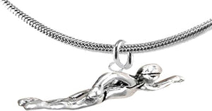 Swimming Necklace Adjustable Hypoallergenic, Safe-Nickel, Lead & Cadmium Free!