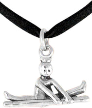 Gymnastic On Balance Beam Necklace, Adjustable, Hypoallergenic, Nickel, Lead & Cadmium Free!