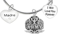 Madre, I Will Love You Forever, Army Hypoallergenic, Safe-Nickel Free, No Poisonous Lead Or Cadmium