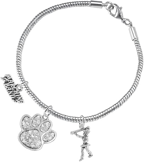 The, Majorette Jewelry Crystal Hypoallergenic Adjustable Bracelet, Safe-Nickel, Lead Free
