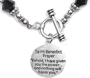 Saint Benedict Prayer and Protective Charm, Protect Me from Harm, from Evil, from The Devil. Nickle, Lead Free