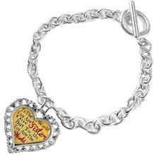 Sister Heart Charm Bracelet Hypoallergenic, Safe, Nickel, Lead & Cadmium Free!