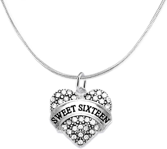 The Perfect Gift Sweet Sixteen Hypoallergenic Necklace, Nickel, Lead, Free!