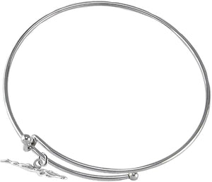 Swimming, Adjustable Charm Bracelet, Hypoallergenic, Safe-Nickel Free, No Poisonous Lead Or Cadmium