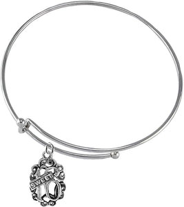 Sweet Sixteen Surrounded By Delicate Decorated Scrollwork, Adjustable Miracle Wire Bracelet, Nickel, Lead, And Poisonous Cadmium Free-Hypoallergenic
