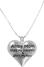 Army, Enlisted Daughter, My Daughter is My Hero, Adjustable, Hypoallergenic, Safe-Nickel, Lead, Cadmium Free