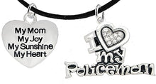 Policeman's, I Love My Policeman, My Mom, My Joy, Hypoallergenic, Safe-Nickel, Lead, Free