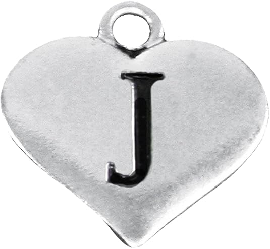 Army Wife Initial Bracelet, Nickel Free, No Poison Lead, or Cadmium. (J)