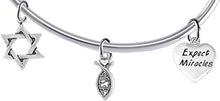 Messianic Christian Bracelet, Hypoallergenic, Safe-Nickel, Lead, Cadmium Free, Adjustable Bracelet