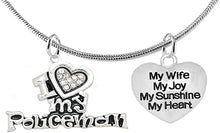 Policeman's, I Love My Policeman, My Wife, My Joy, My Sunshine, Adjustable, Hypoallergenic, Safe-Nickel, Lead, Free