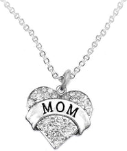 Mom Charm Necklace Adjustable, Hypoallergenic, Safe-Nickel, Lead & Cadmium Free!