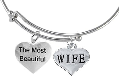 The Most Beautiful Wife, Adjustable, Hypoallergenic, Safe-Nickel, Lead, Cadmium Free