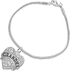 The Perfect Gift Grandma Hypoallergenic Bracelet Safe-Nickel Free