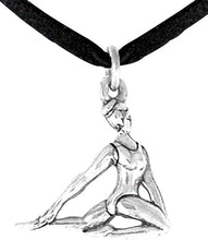 Gymnast Floor Pose Necklace, Adjustable, Hypoallergenic, Nickel, Lead & Cadmium Free!