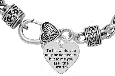 Message Jewelry, Mom Jewelry, Grandma Jewelry Bracelet, Hypoallergenic, Safe-Nickel, Lead, Free