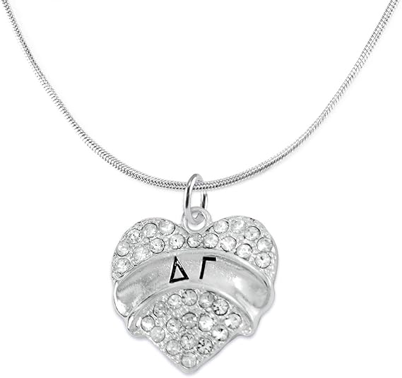 Delta Gamma Hypoallergenic Safe Necklace Nickel, Lead, Cadmium Free