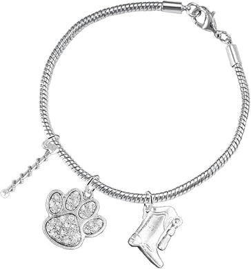 Majorette Jewelry Paw Crystal Hypoallergenic Adjustable, Safe-Nickel, Lead Free