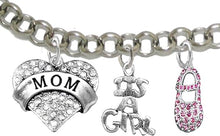 Mom, Its A Girl, Adjustable Bracelet, Hypoallergenic, Safe-Nickel, Lead, Cadmium Free