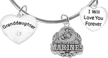 Granddaughter, I Will Love You Forever, Marine Hypoallergenic, Safe-Nickel Free, No Poisonous Lead Or Cadmium