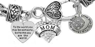 Mother's Day Jewelry, Mom, Jewelry, Grandma Jewelry, Mom Bracelet, Hypoallergenic, Safe-Nickel, Lead, Free