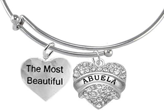 The Most Beautiful Abuela, Hypoallergenic, Safe-Nickel, Lead, Cadmium Free