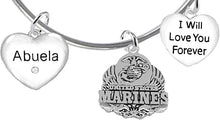 Abuela, I Will Love You Forever, Marine Hypoallergenic, Safe-Nickel Free, No Poisonous Lead Or Cadmium