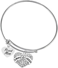 The Proud Mom, Army Mom Hypoallergenic Adjustable Bracelet, Safe-Nickel, Lead, Cadmium Free