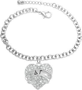 Delta Gamma- Licensed Sorority Jewelry Manufacturer, Hypoallergenic Safe Adjustable Fits Anyone