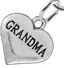 Grandma Heart Charm Fishhook Earring Hypoallergenic, Safe-Nickel, Lead & Cadmium Free!