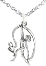 Rhythmic Gymnastics Ribbons Necklace, Adjustable, Hypoallergenic, Nickel, Lead & Cadmium Free!