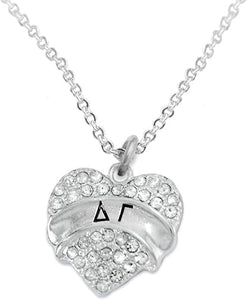 Delta Gamma Hypoallergenic Safe Necklace Nickel, Lead, Cadmium Free