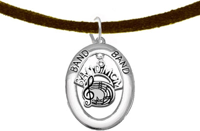 Band Mom, Hypoallergenic Adjustable Necklace, Safe-Nickel, Lead and Cadmium Free