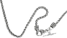 Swimming, Wheat Chain Necklace, Hypoallergenic, Safe-Nickel Free, No Poisonous Lead Or Cadmium